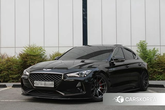 Genesis G70 2019 Черный из Кореи