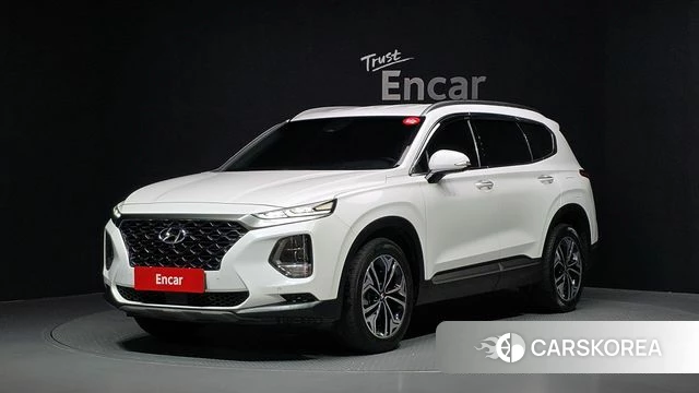 Hyundai Santa Fe TM 2019 Белый из Кореи