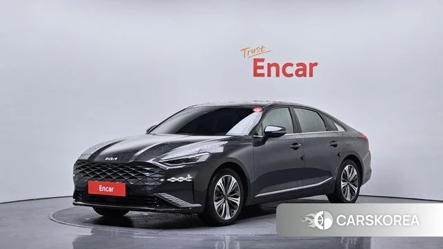 Kia K8 Hybrid 2023 Серый из Кореи