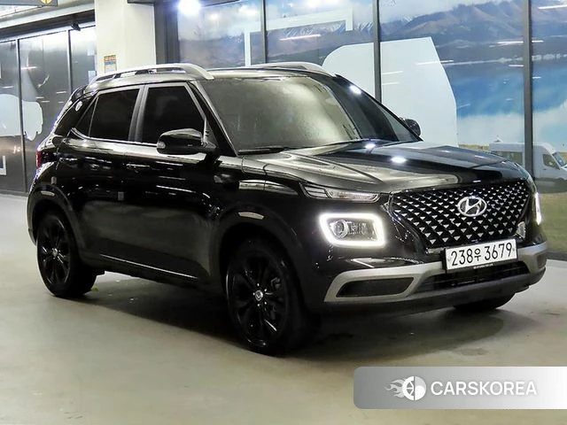 Hyundai Venue 2019 Черный из Кореи