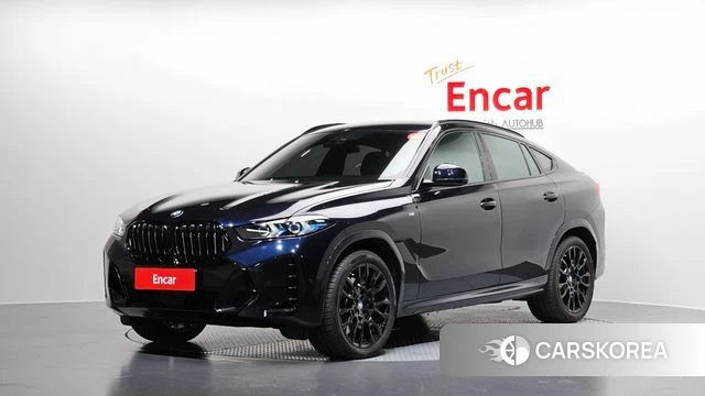 BMW X6 (G06) 2025 Черный из Кореи