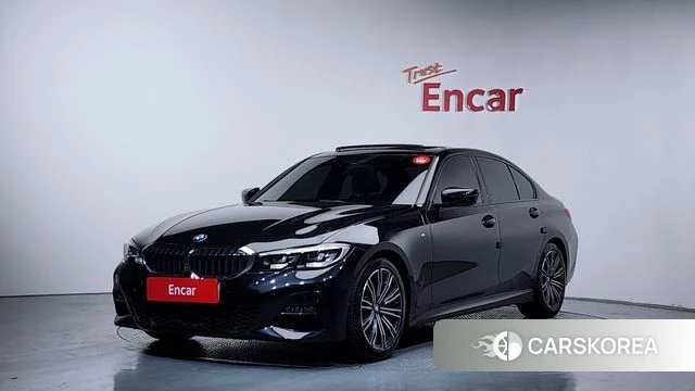 BMW 3 Series (G20) 2020 Черный из Кореи