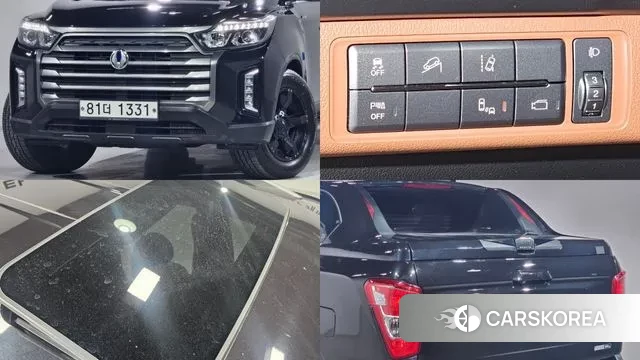 Ssangyong Rexton Sports 2019 Черный из Кореи