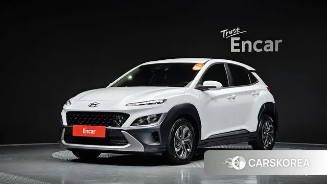 Hyundai The New Kona Hybrid 2022 Белый из Кореи