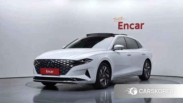 Hyundai The New Grandeur IG Hybrid 2022 Белый из Кореи