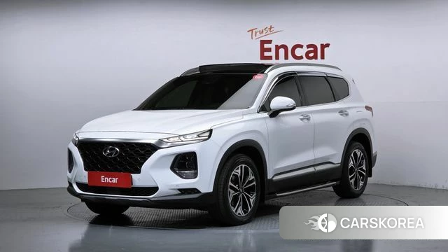 Hyundai Santa Fe TM 2018 Белый из Кореи