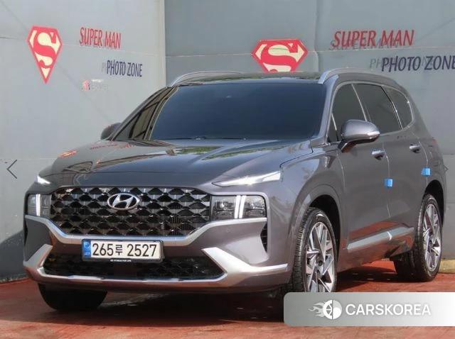 Hyundai The New Santa Fe 2020 Серый из Кореи