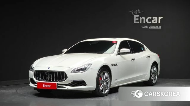 Maserati Quattroporte 2018 Белый из Кореи