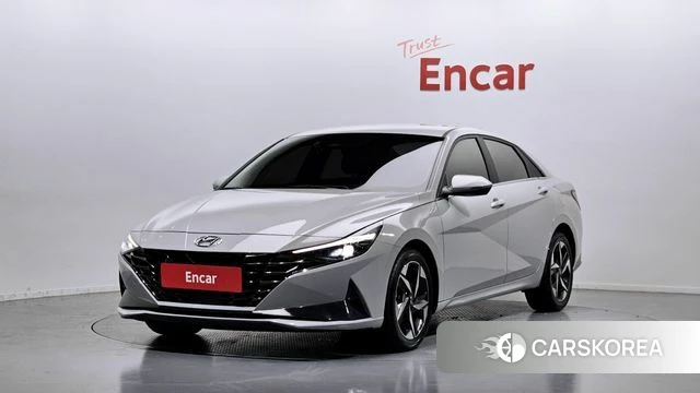 Hyundai Avante (CN7) 2022 Серый из Кореи
