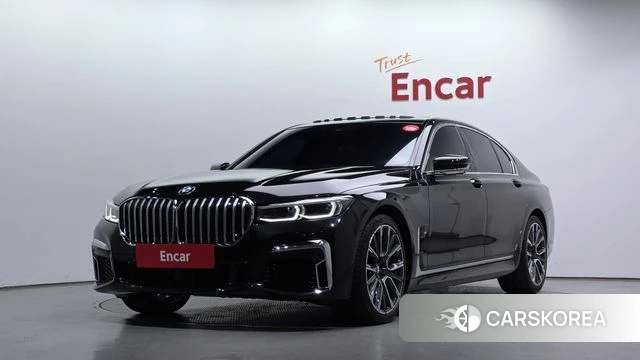 BMW 7 Series (G11) 2022 Черный из Кореи