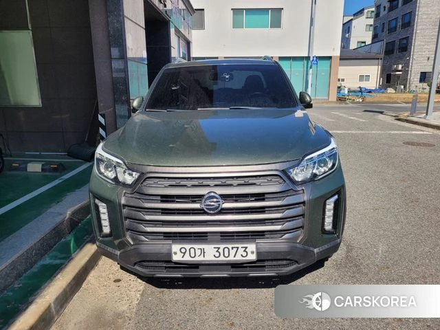 Ssangyong The New Rexton Sport 2021 Светло-зеленый из Кореи