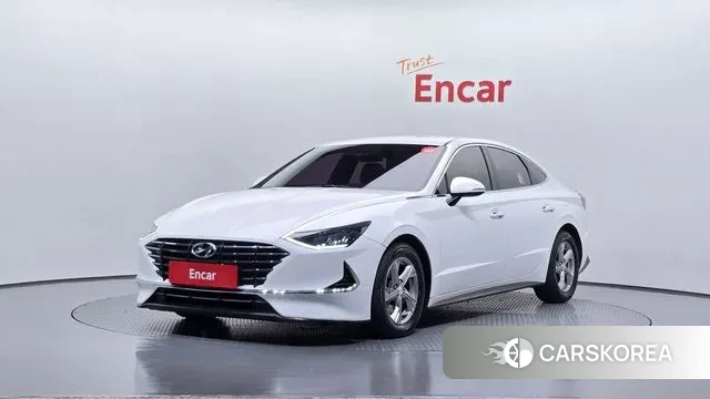 Hyundai Sonata (DN8) 2019 Белый из Кореи