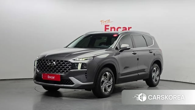 Hyundai The New Santa Fe 2022 Серый из Кореи