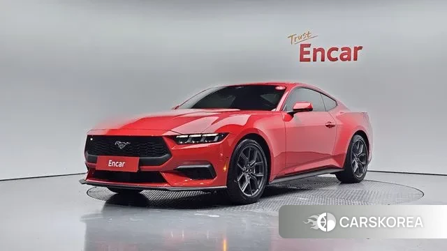 Ford Mustang 7th Generation 2024 Красный из Кореи