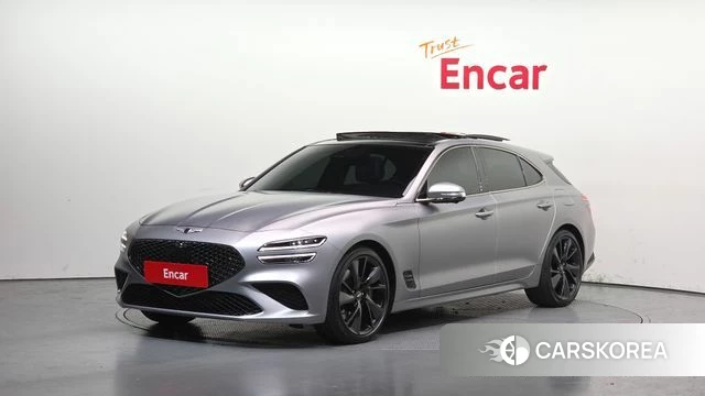 Genesis The New G70 Shooting Brake 2022 Серебряный из Кореи