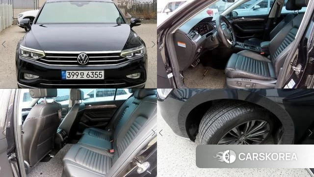 Volkswagen Passat GT (B8) 2021 Черный из Кореи
