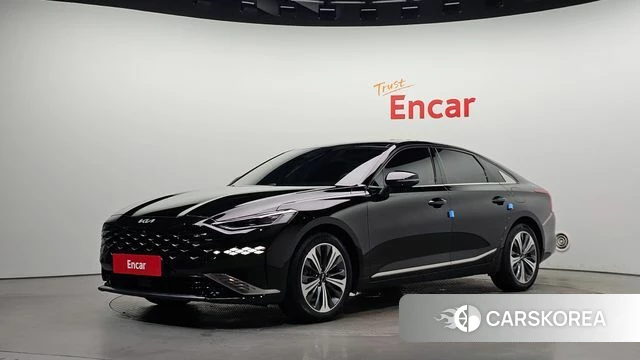 Kia K8 Hybrid 2022 Черный из Кореи