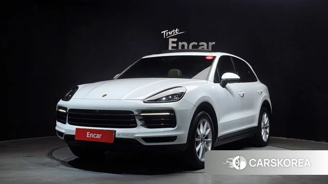 Porsche Cayenne (PO536) 2020 Белый из Кореи
