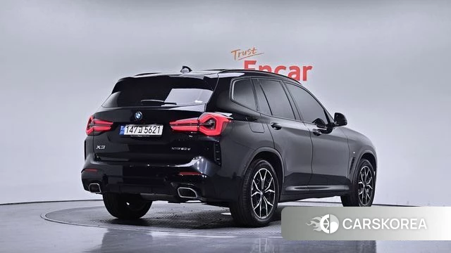 BMW X3 (G01) 2023 Черный из Кореи