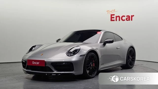 Porsche 911(992) 2022 Серебристо-серый из Кореи