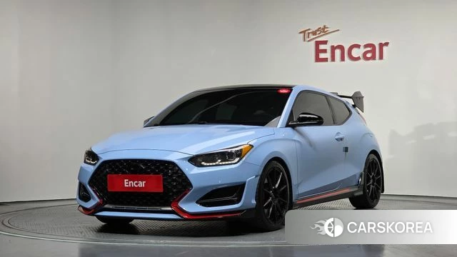 Hyundai Veloster (JS) 2018 Светло-серебряный цвет из Кореи