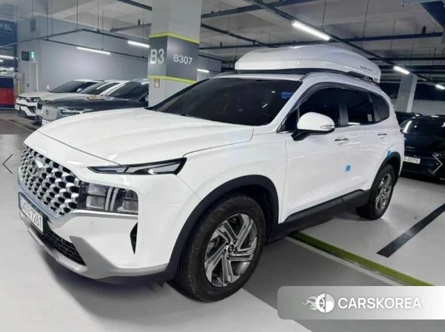 Hyundai The New Santa Fe 2021 Белый из Кореи