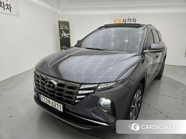Hyundai Tucson Hybrid (NX4) 2020 Серый из Кореи