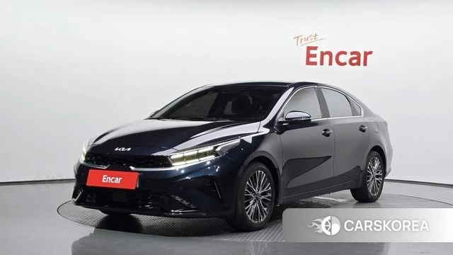 Kia The New K3 2nd generation 2021 Синий из Кореи