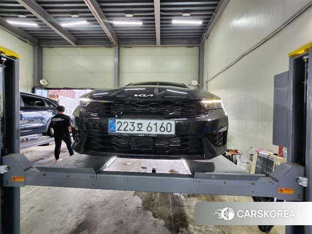 Kia The New K5 3rd generation 2024 Черный из Кореи
