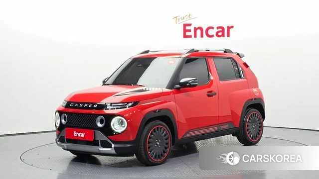 Hyundai Casper 2023 Красный из Кореи