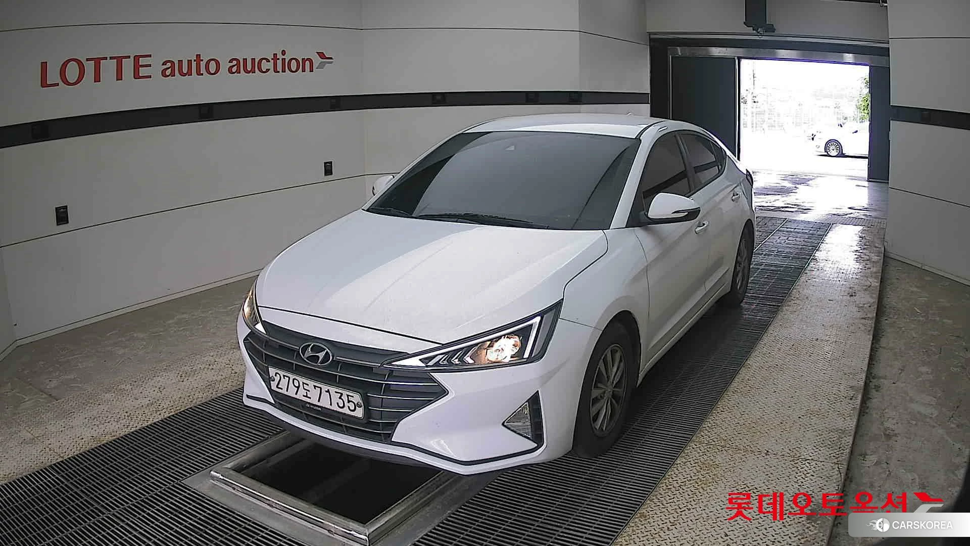 Hyundai Avante 2020 Белый из Кореи