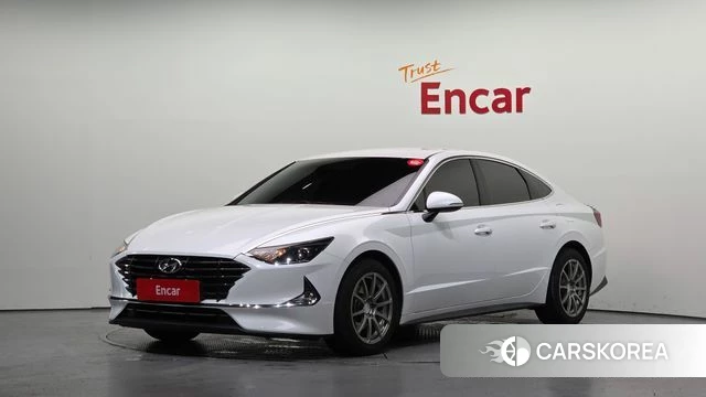 Hyundai Sonata (DN8) 2019 Белый из Кореи