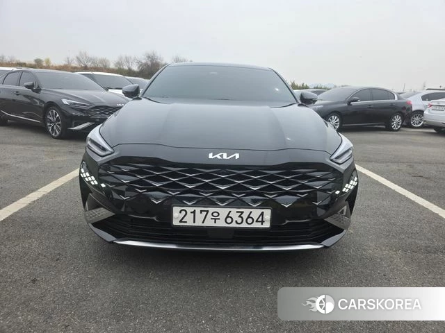 Kia K8 Hybrid 2023 Черный из Кореи
