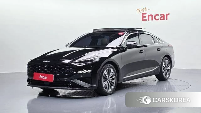 Kia K8 Hybrid 2024 Черный из Кореи