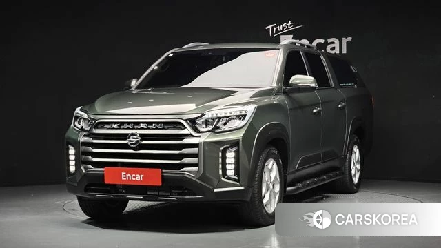 Ssangyong The New Rexton Sports Cannes 2022 Светло-зеленый из Кореи