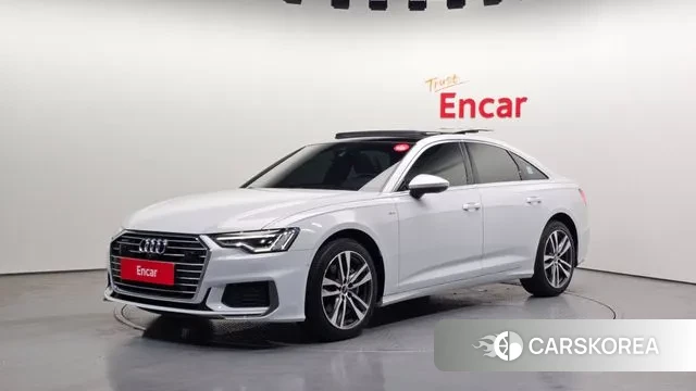 Audi A6 (C8) 2021 Белый из Кореи