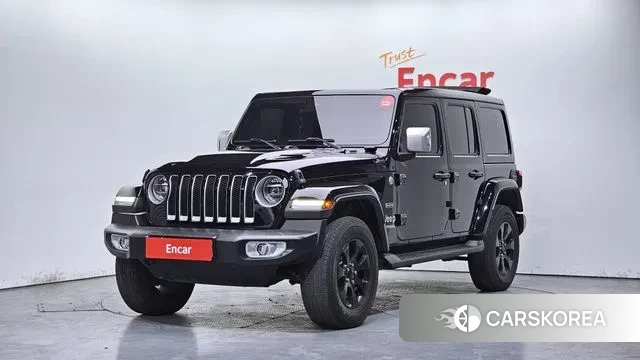Jeep Wrangler (JL) 2021 Черный из Кореи