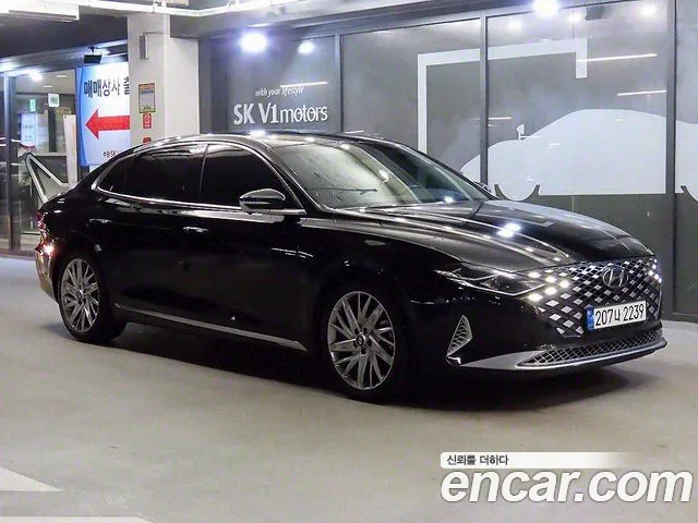 Hyundai The New Grandeur IG 2022 Черный из Кореи