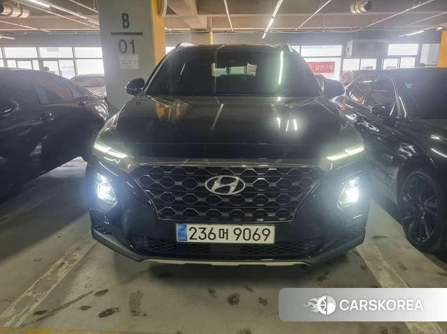 Hyundai Santa Fe TM 2018 Черный из Кореи