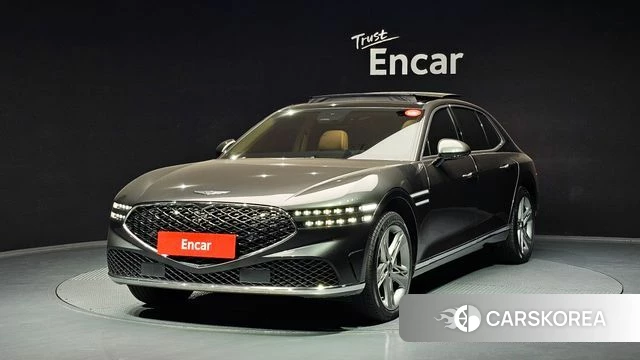 Genesis G90 (RS4) 2022 Серебристо-серый из Кореи