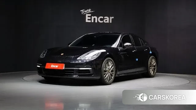 Porsche Panamera (971) 2018 Черный из Кореи