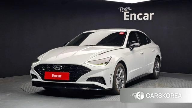 Hyundai Sonata (DN8) 2021 Белый из Кореи