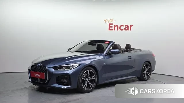 BMW 4 Series (G22) 2021 Синий из Кореи