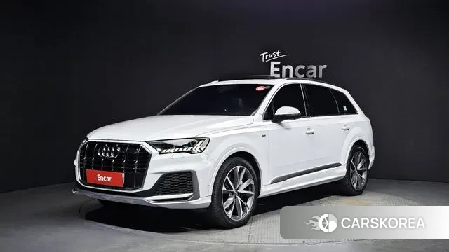 Audi Q7 (4M) 2020 Белый из Кореи