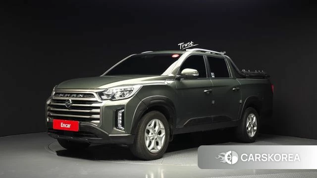 Ssangyong The New Rexton Sports Cannes 2021 Зеленый из Кореи