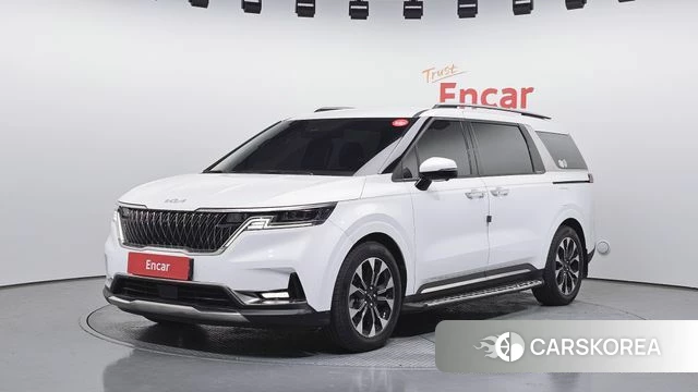 Kia Carnival 4th generation 2023 Белый из Кореи