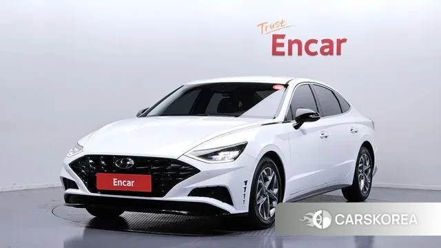 Hyundai Sonata (DN8) 2021 Белый из Кореи