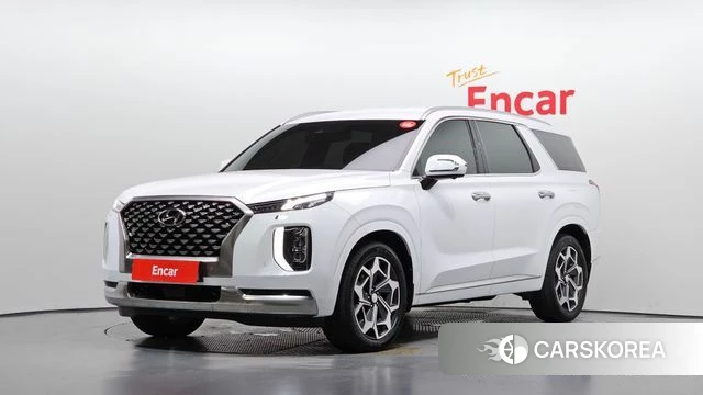 Hyundai Palisade 2022 Белый из Кореи