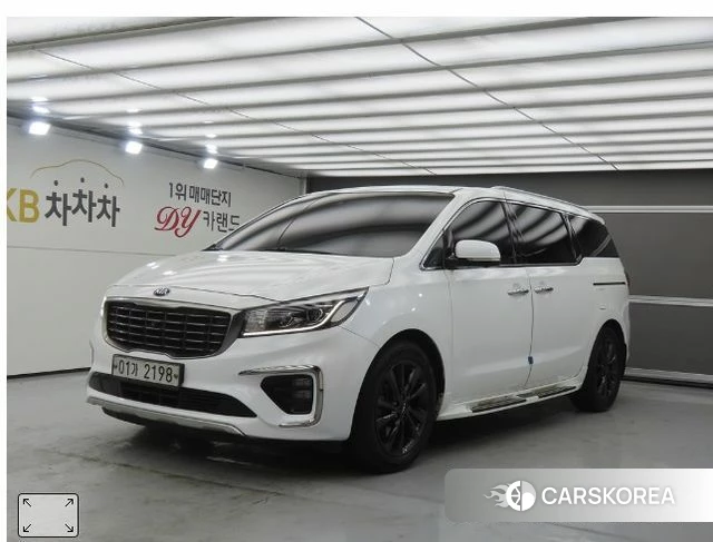 Kia The New Carnival 2019 Белый из Кореи