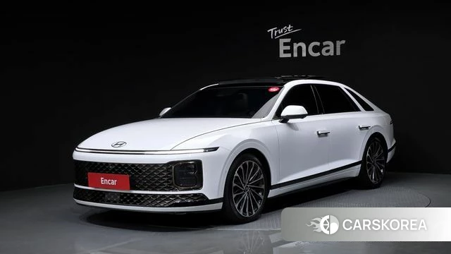Hyundai Grandeur (GN7) 2023 Белый из Кореи